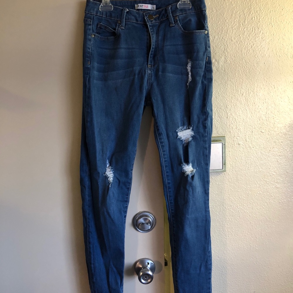 Super comfortable, stretchy, high waisted jeans